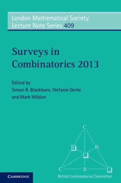 Produktbild: Surveys in Combinatorics 2013