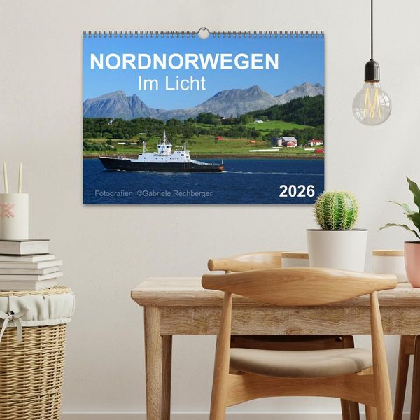 Produktbild: Nordnorwegen im Licht (Wandkalender 2026 DIN A3 quer), CALVENDO Monatskalender
