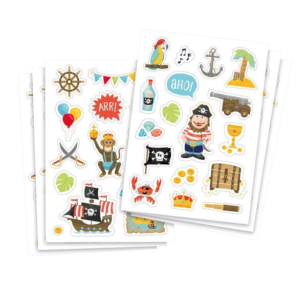 Produktbild: Sticker-Set Pirat
