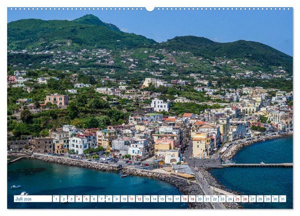Produktbild: Ischia - Italien (hochwertiger Premium Wandkalender 2026 DIN A2 quer), Kunstdruck in Hochglanz
