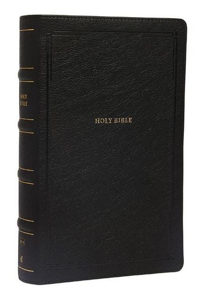 Produktbild: NKJV, End-of-Verse Reference Bible, Personal Size Large Print, Leathersoft, Black, Red Letter, Comfort Print