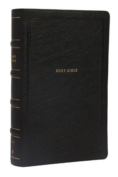 Produktbild: Nkjv, Reference Bible, Personal Size Large Print, Leathersoft, Black, Red Letter Edition, Comfort Print