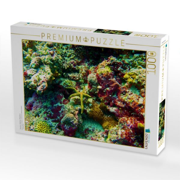 Produktbild: CALVENDO Puzzle Seestern, Bathala, Malediven | 1000 Teile Lege-Gr&ouml;&szlig;e 64x48cm Foto-Puzzle f&uuml;r gl&uuml;ckliche Stunden