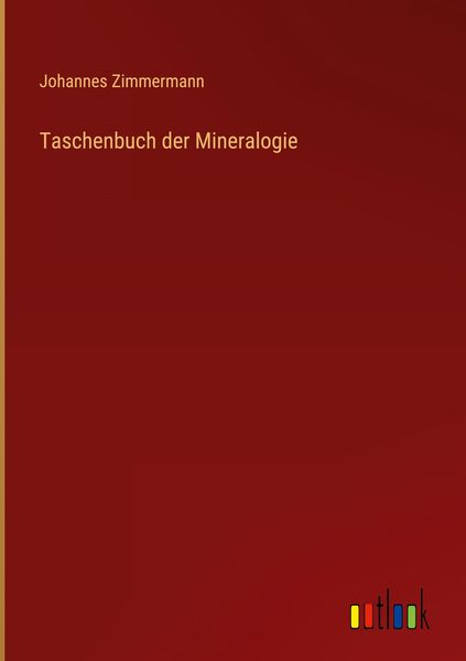 Produktbild: Taschenbuch der Mineralogie