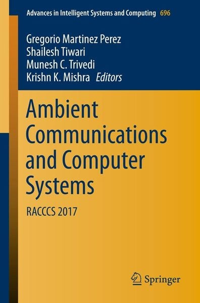 Produktbild: Ambient Communications and Computer Systems