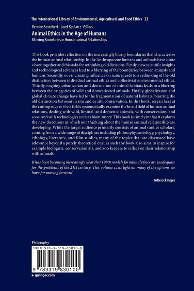 Produktbild: Animal Ethics in the Age of Humans