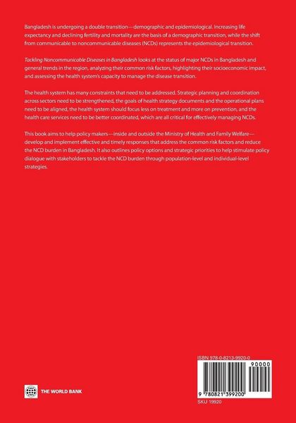 Produktbild: Tackling Noncommunicable Diseases in Bangladesh