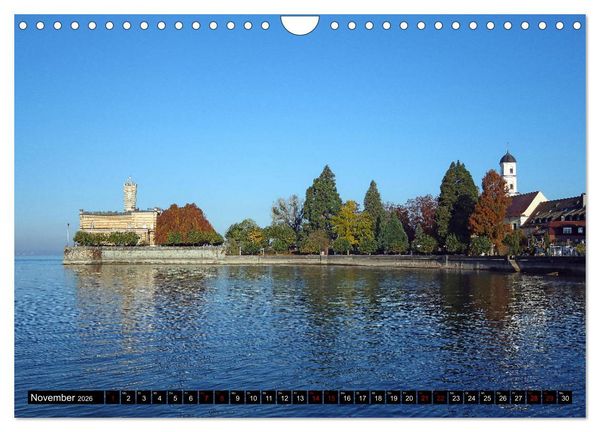 Produktbild: Sehenswerter Bodensee (Wandkalender 2026 DIN A4 quer), CALVENDO Monatskalender