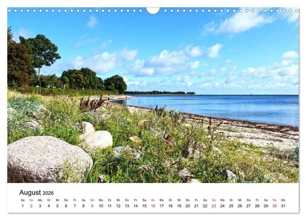 Produktbild: Strande und B&uuml;lk 2026 (Wandkalender 2026 DIN A3 quer), CALVENDO Monatskalender