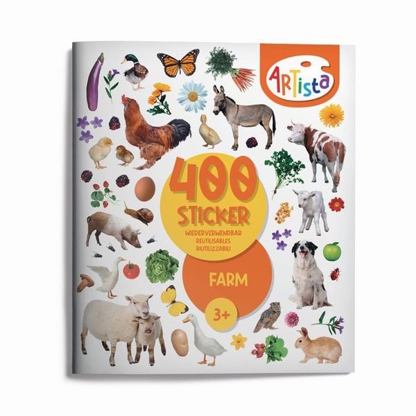 Produktbild: Artista - Stickerbuch Bauernhof