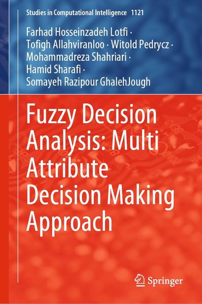 Produktbild: Fuzzy Decision Analysis: Multi Attribute Decision Making Approach