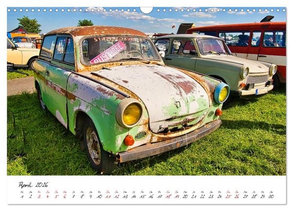 Produktbild: Trabi-Treffen (Wandkalender 2026 DIN A3 quer), CALVENDO Monatskalender