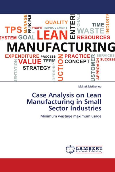 Produktbild: Case Analysis on Lean Manufacturing in Small Sector Industries