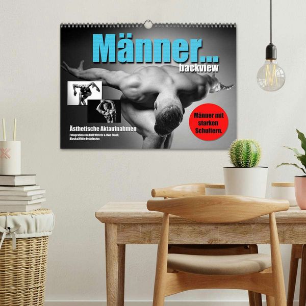 Produktbild: M&auml;nner... backview (Wandkalender 2026 DIN A3 quer), CALVENDO Monatskalender