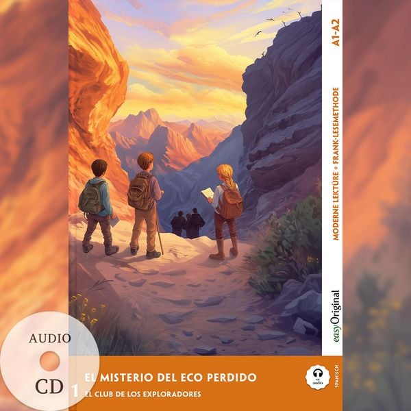 Produktbild: El Misterio del Eco Perdido - Spanische Krimi-Lekt&uuml;re A1-A2 (+ Audio-CD)