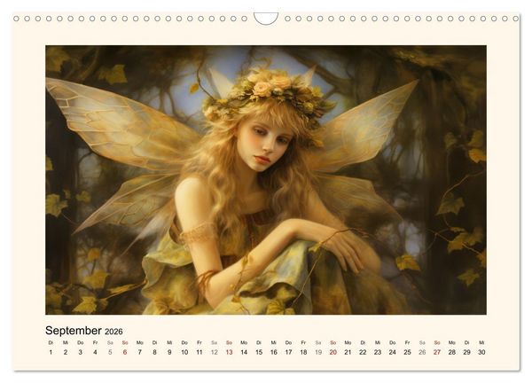 Produktbild: Feenglanz (Wandkalender 2026 DIN A3 quer), CALVENDO Monatskalender