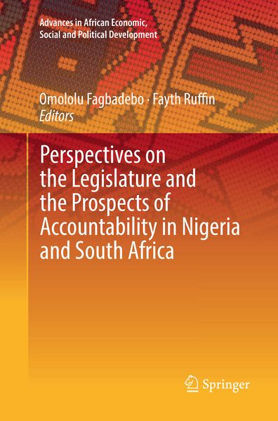 Produktbild: Perspectives on the Legislature and the Prospects of Accountability in Nigeria and South Africa