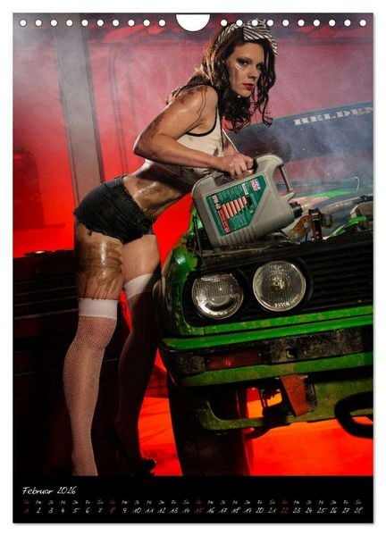 Produktbild: Cars & Girls Kalender (Wandkalender 2026 DIN A4 hoch), CALVENDO Monatskalender