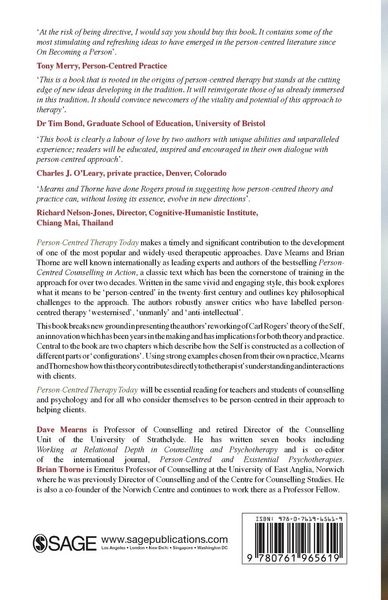 Produktbild: Person-centred Therapy Today