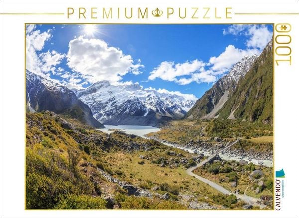 CALVENDO Puzzle Hooker Valley | 1000 Teile Lege-Größe 64x48cm Foto-Puzzle für glückliche Stunden