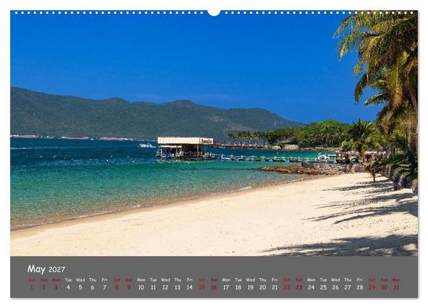 Produktbild: Vietnam`s most beautiful beaches (Wall Calendar 2027 DIN A2 landscape), CALVENDO 12 Month Wall Calendar