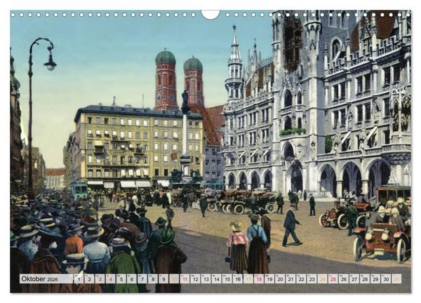 Produktbild: Deutschland in der Kaiserzeit (Wandkalender 2026 DIN A3 quer), CALVENDO Monatskalender