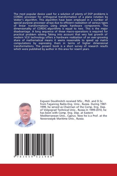 Produktbild: Hardware-oriented m-D CORDIC-like Algorithms and Their Applications
