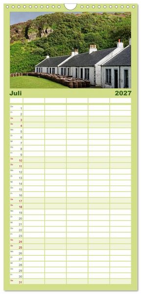 Produktbild: Familienplaner 2027 - Islay und das "Wasser des Lebens" mit 5 Spalten (Wandkalender, 21 x 45 cm) CALVENDO