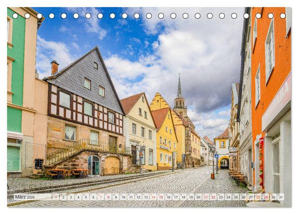 Produktbild: Kulmbach Impressionen (Tischkalender 2026 DIN A5 quer), CALVENDO Monatskalender