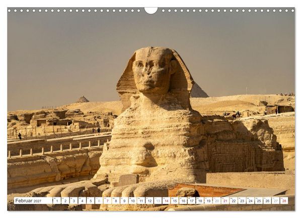 Produktbild: &Auml;gypten - Kairo + Gizeh (Wandkalender 2027 DIN A3 quer), CALVENDO Monatskalender