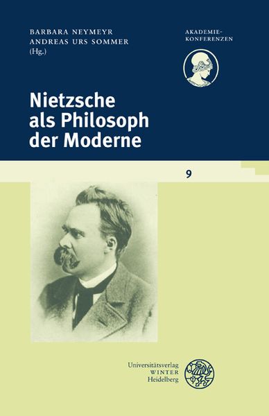 Produktbild: Nietzsche als Philosoph der Moderne
