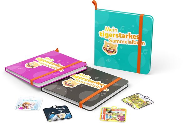 Produktbild: Tiger Media - Tigerbox Touch - Sammelalbum grau