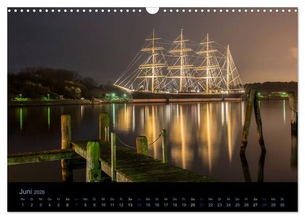 Produktbild: Segelschiffe - Maritime Details (Wandkalender 2026 DIN A3 quer), CALVENDO Monatskalender