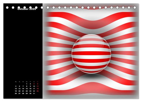 Produktbild: Eine runde Sache (Tischkalender 2026 DIN A5 quer), CALVENDO Monatskalender