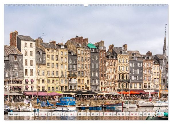 Produktbild: Normandie &ndash; Wo Natur auf Kultur trifft (hochwertiger Premium Wandkalender 2027 DIN A2 quer), Kunstdruck in Hochglanz