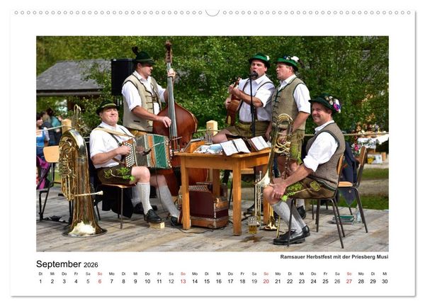 Produktbild: Willkommen im Bergsteigerdorf Ramsau (hochwertiger Premium Wandkalender 2026 DIN A2 quer), Kunstdruck in Hochglanz