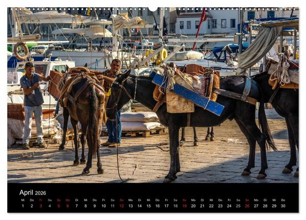 Produktbild: Peloponnes - Einladung zum Chillen (Wandkalender 2026 DIN A2 quer), CALVENDO Monatskalender