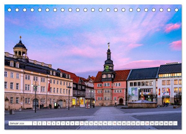 Produktbild: Deutsche Bundesl&auml;nder - Th&uuml;ringen (Tischkalender 2026 DIN A5 quer), CALVENDO Monatskalender
