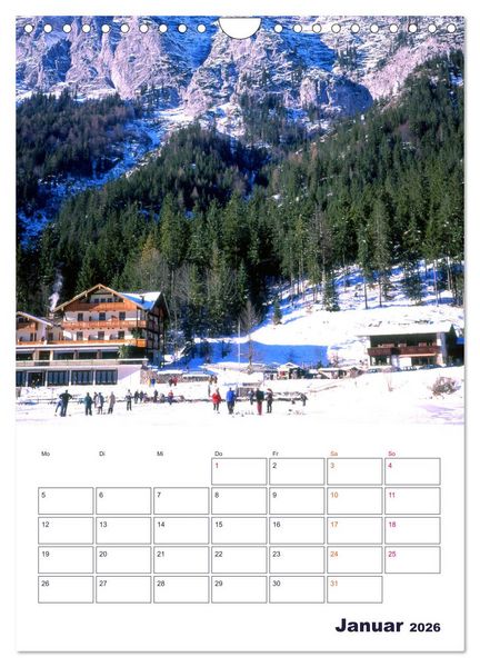 Produktbild: Sch&ouml;nes Land Bayern (Wandkalender 2026 DIN A4 hoch), CALVENDO Monatskalender