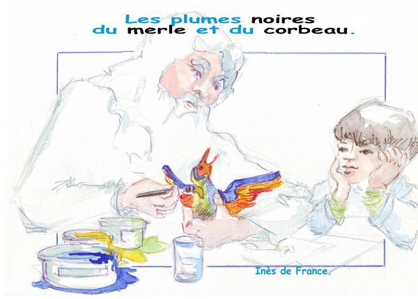 Produktbild: Les plumes noires du merle et du corbeau