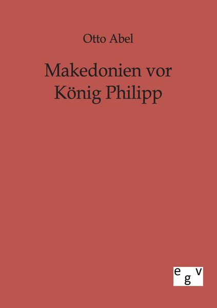 Produktbild: Makedonien vor K&ouml;nig Philipp