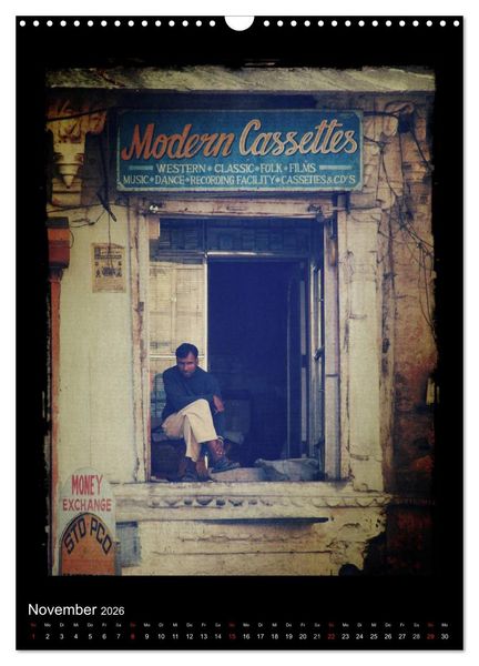 Produktbild: india RETROspective - Indien Kalender (Wandkalender 2026 DIN A3 hoch), CALVENDO Monatskalender