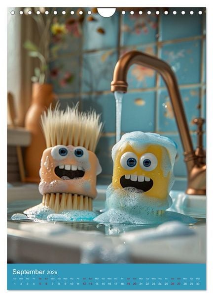 Produktbild: A Lot of Fun at home (Wall Calendar 2026 DIN A4 portrait), CALVENDO 12 Month Wall Calendar