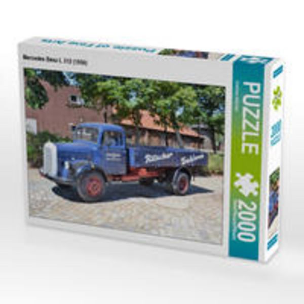 CALVENDO Puzzle Mercedes Benz L 312 (1956) 2000 Teile Lege-Größe 90 x 67 cm Foto-Puzzle Bild von Günther Klünder