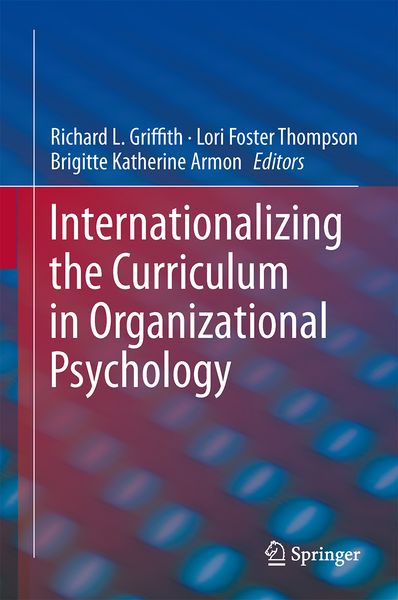 Produktbild: Internationalizing the Curriculum in Organizational Psychology