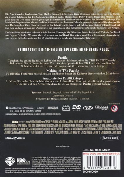 Produktbild: The Pacific [6 DVDs]