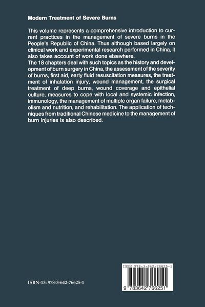 Produktbild: Modern Treatment of Severe Burns