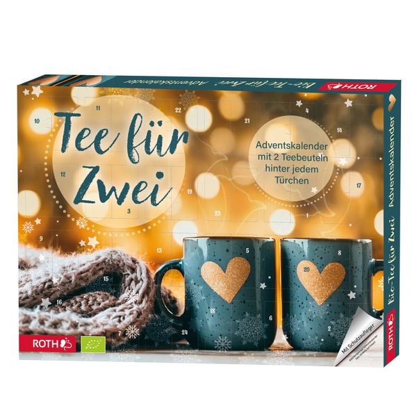 Produktbild: Bio-Tee-Adventskalender f&uuml;r Zwei