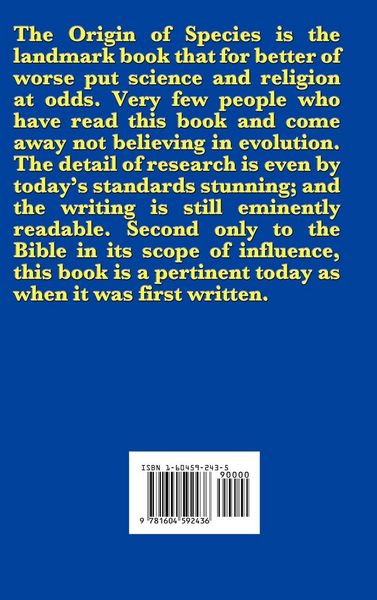 Produktbild: Origin of Species - The Revolutionary Classic of Evolution, Natural Selection, and the Struggle for Life