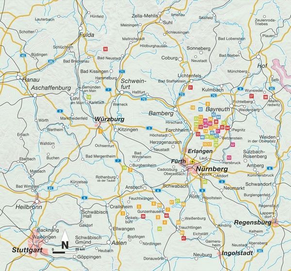 Produktbild: Das gro&szlig;e Kinder-Wander-Erlebnis-Buch Franken